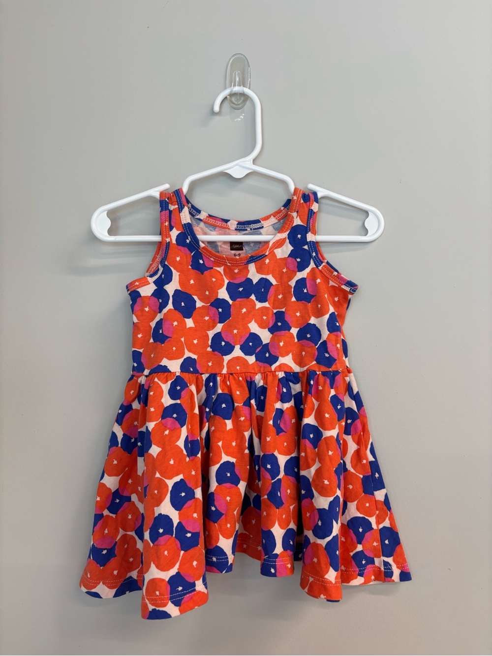 Tea Collection Floral Tank Dress 6-9M